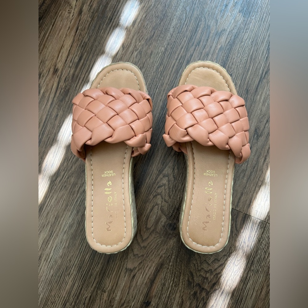 MARIELLA Platform Slide Sandal